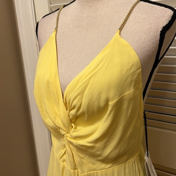 ba&sh Fifia Jumpsuit in Jaune, Size Small, NWT - Picture 8 of 17